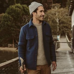 Taylor Stitch Maritime Shirt Jacket XS 36